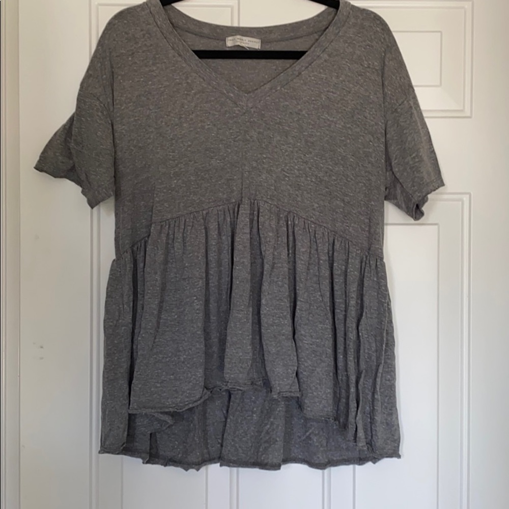 Urban Outfitters Baby Doll Peplum Top